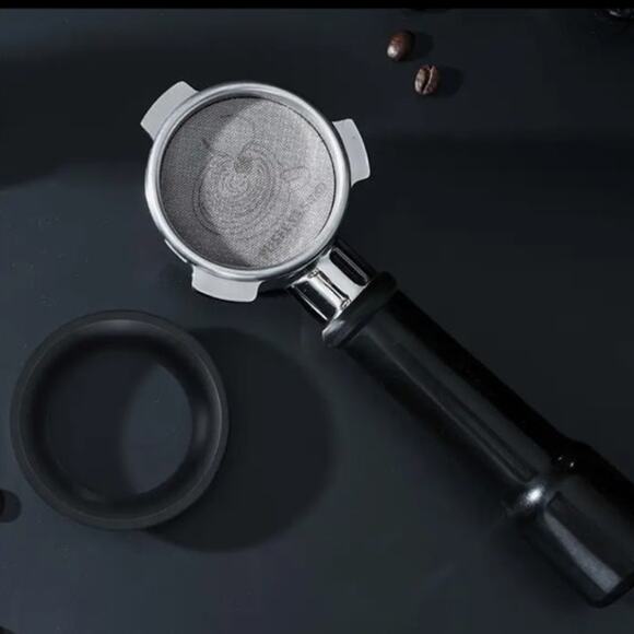 NWT ~ Stainless Steel 8 Magnets Espresso Dosing Funnel & Puck Screen Filter - Picture 3 of 6